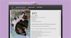 Desktop Screenshot of emilyjarvisdvm.com
